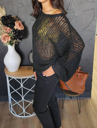 Blu Pepper - Crochet Sweater