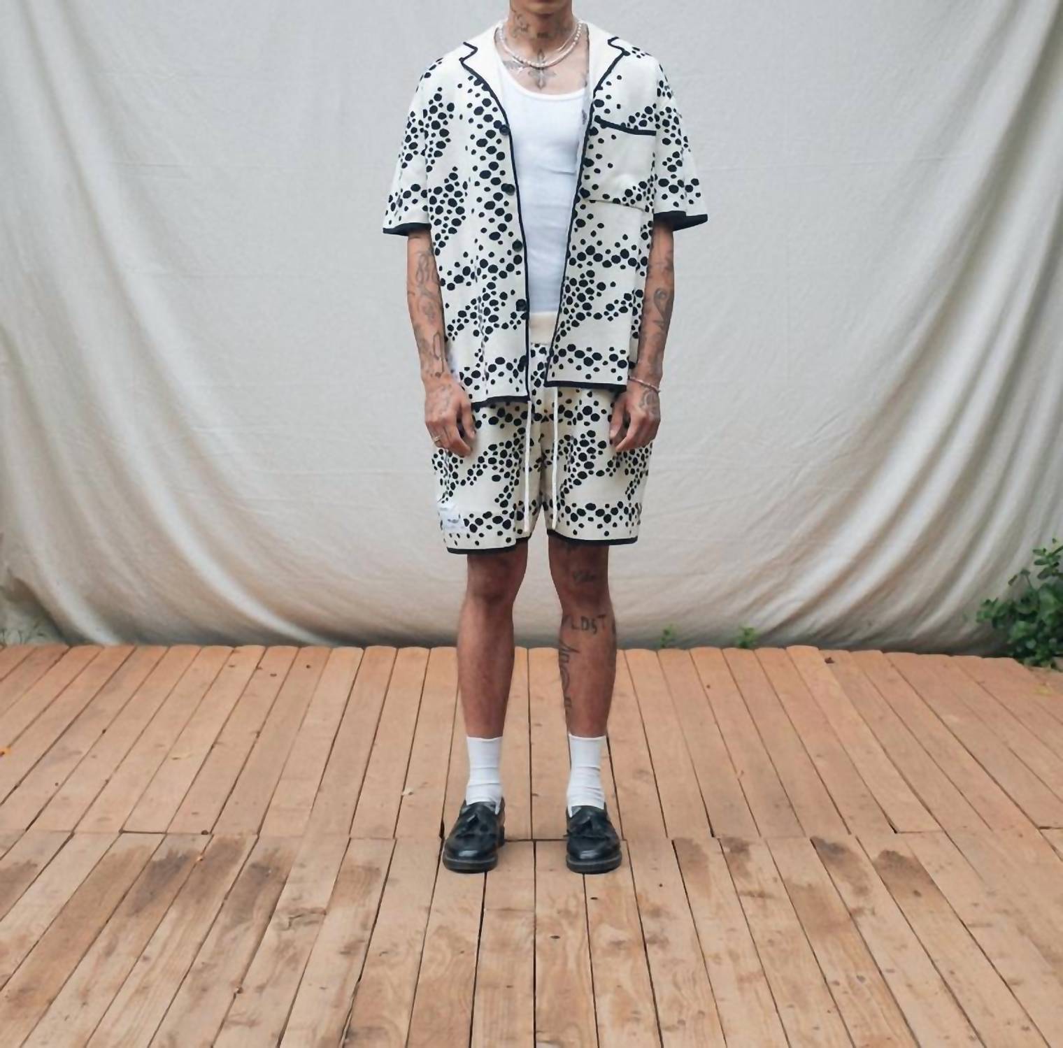 Free Refills - Habana Crochet Button Up Shirt