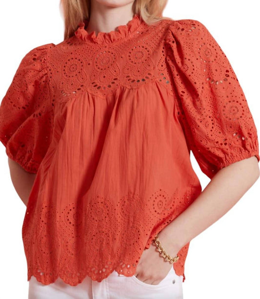 Tyler Boe - Hayley Eyelet Top