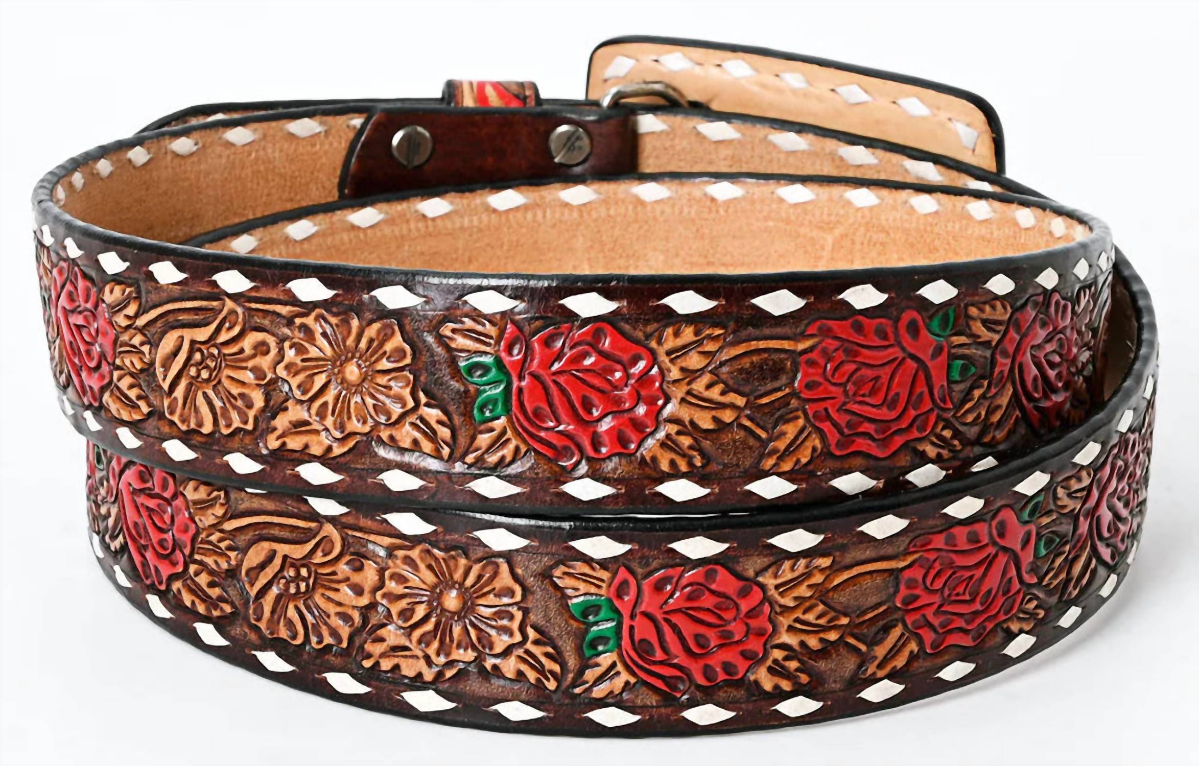 American Darling - Women's Rose Leather Belts