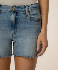 Kut From The Kloth - Jenny High Rise Kick Short With Raw Hem