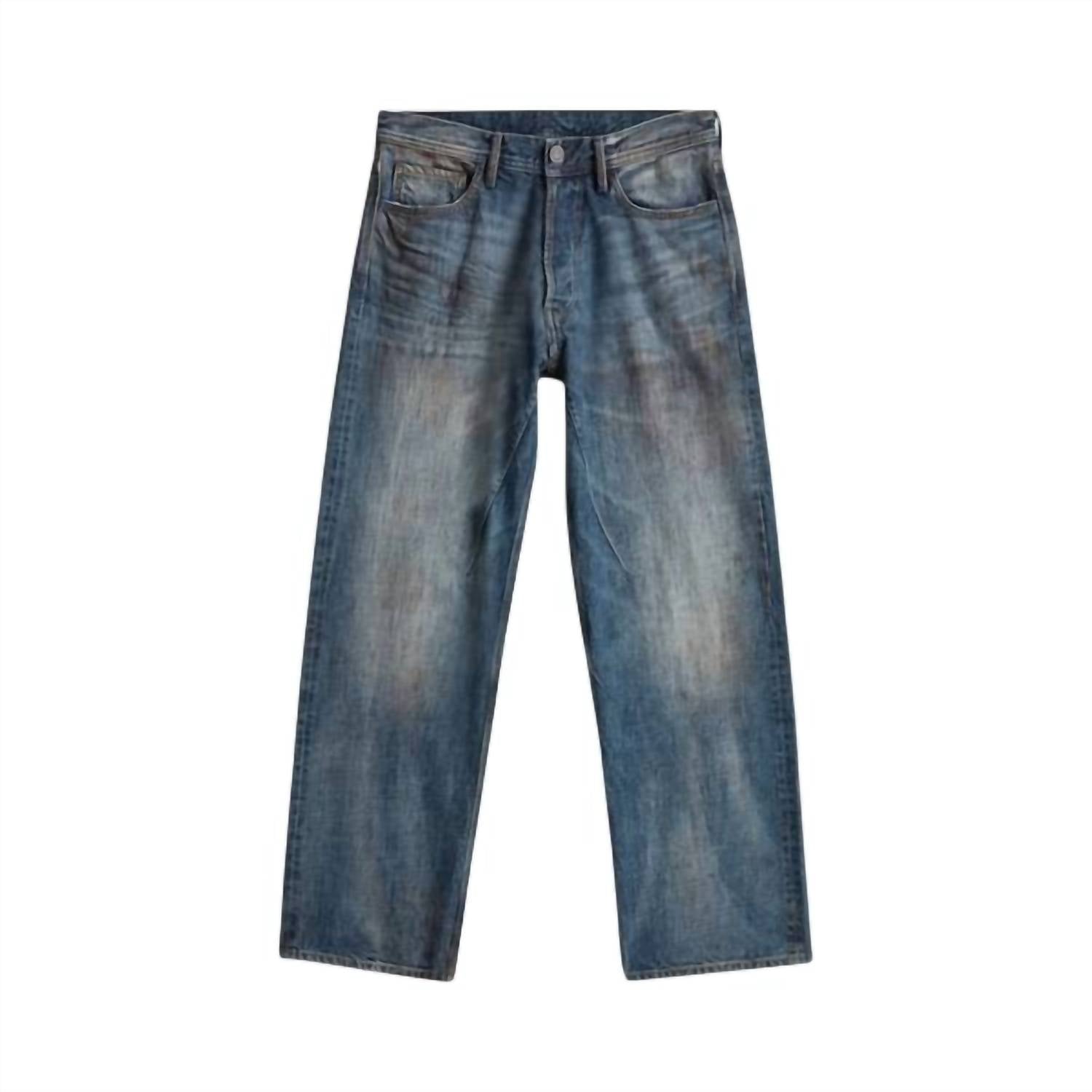 G-Star Rr Dart Loose Selvedge Denim Jeans in dark blue 1 - men's jeans - view 6