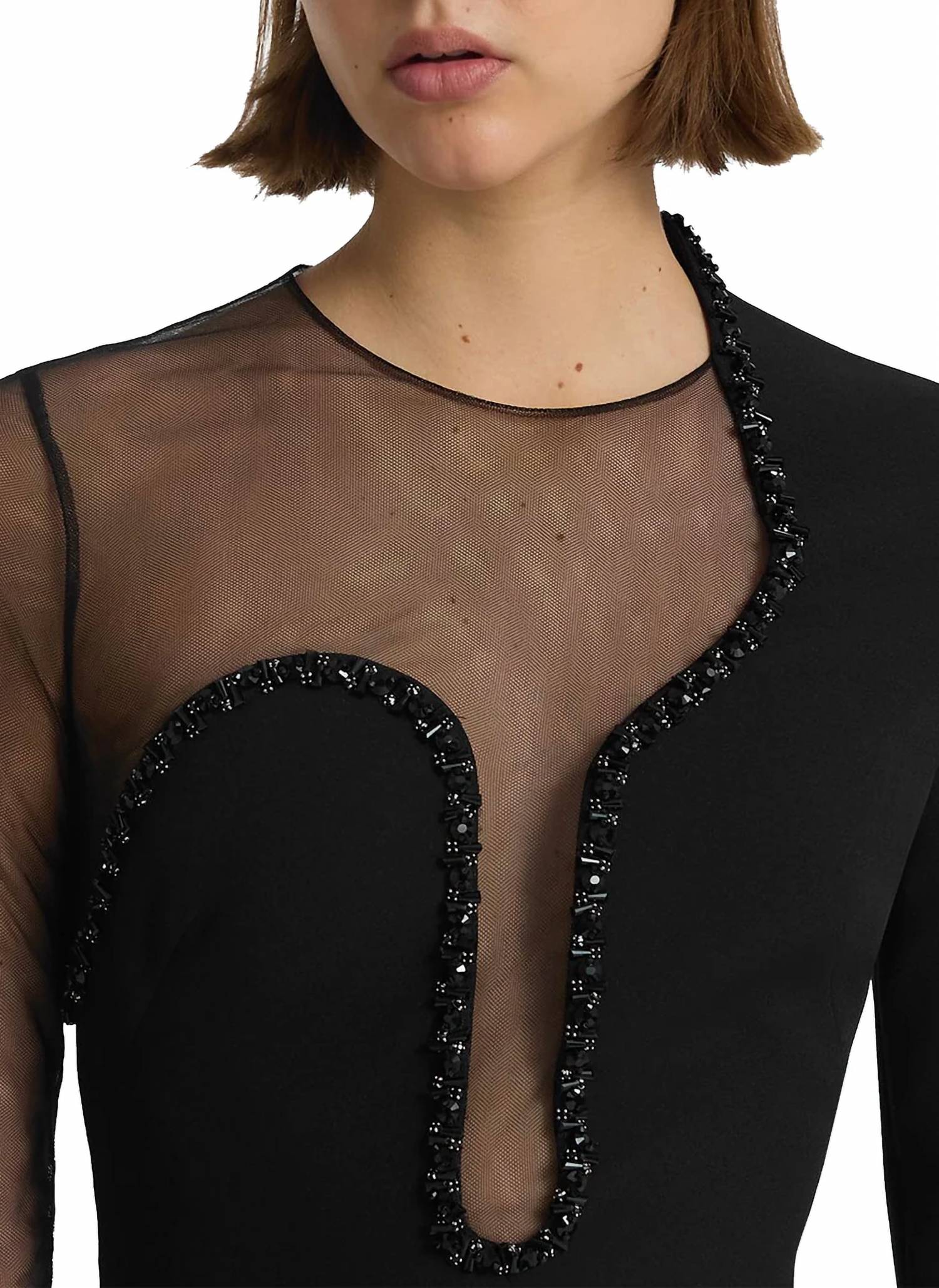 Safiyaa - Domina Embroidered Gown