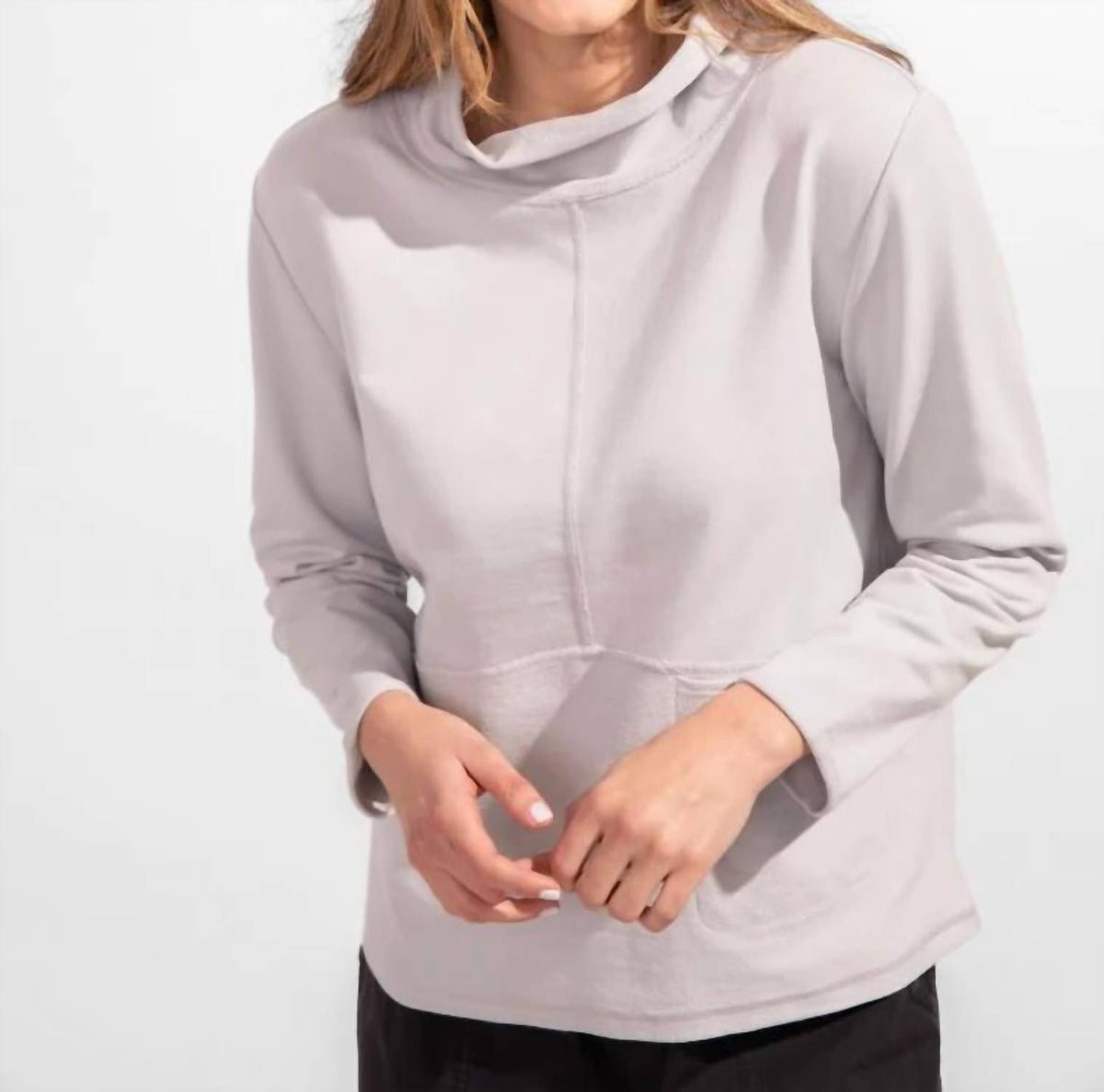 Escape By Habitat - Ocean Front Terry Pocket Pullover Sweatshirt
