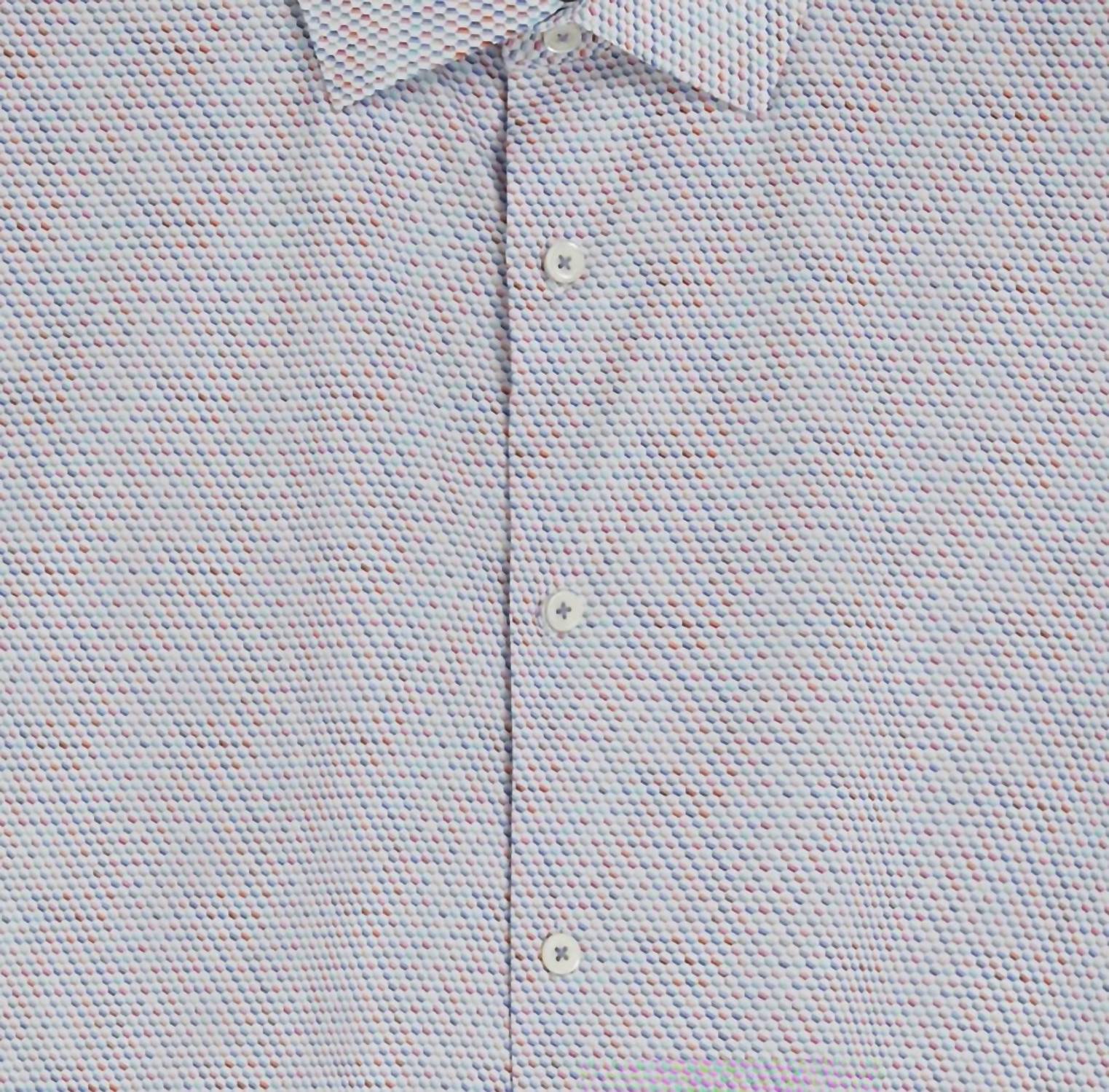 Bugatchi Uomo - Men Geometric Print Sport Shirt
