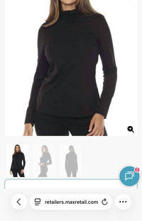 Joseph Ribkoff - Ruched neck top