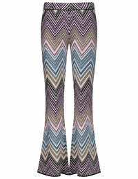 Minnie Rose - Women's Viscose Chevron Pants
