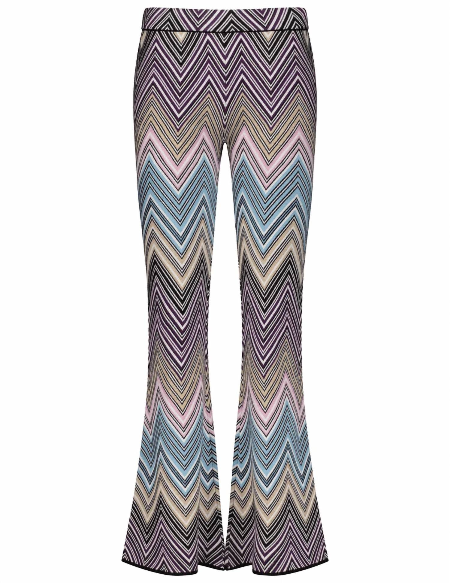 Minnie Rose - Women's Viscose Chevron Pants