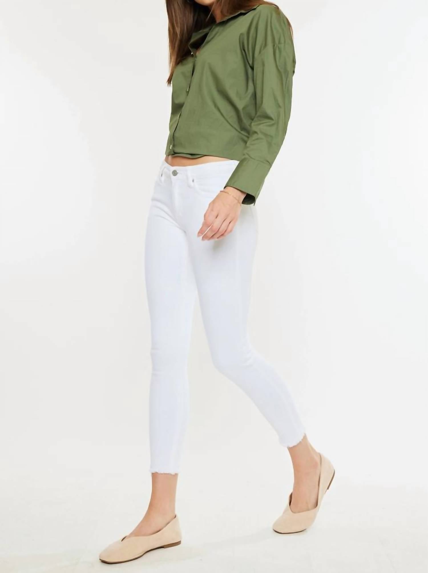 Kancan - Midrise Ankle Jeans