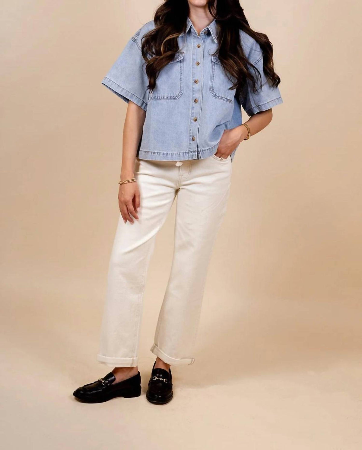 Vervet By Flying Monkey - Women's Ray Cuffed Jeans