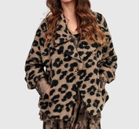 ALEMBIKA Wildcard Cozy Jacket in leopard - women's jacket - view 5