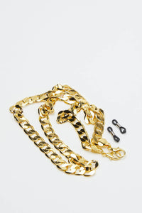 CAROLINE BK SUNGLASSES WITH CHAIN
