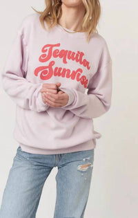 Project Social T - Tequila Sunrise Santorini Sunset Reversible Sweatshirt
