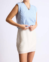Sage The Label - Clarke Cable Knit Sweater Vest