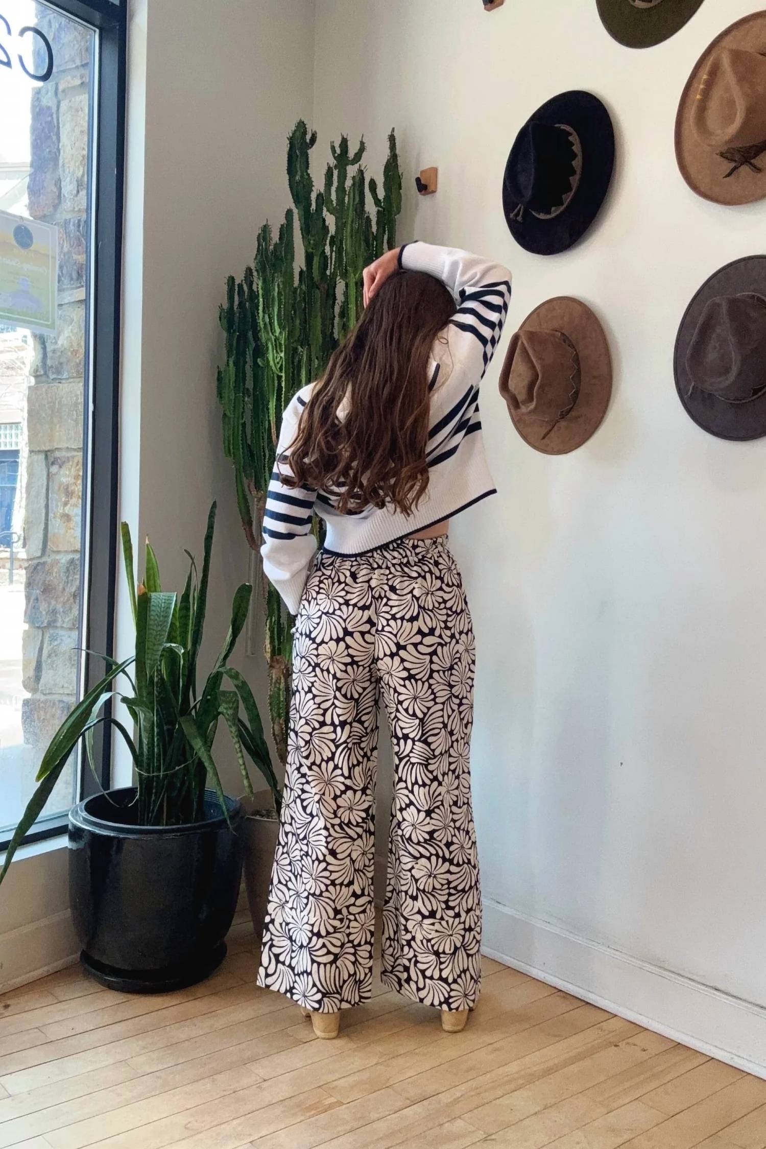 Nary - Big Hem Drawstring Pants