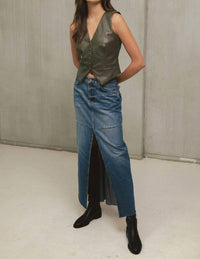 Elan - Danielle Denim Skirt