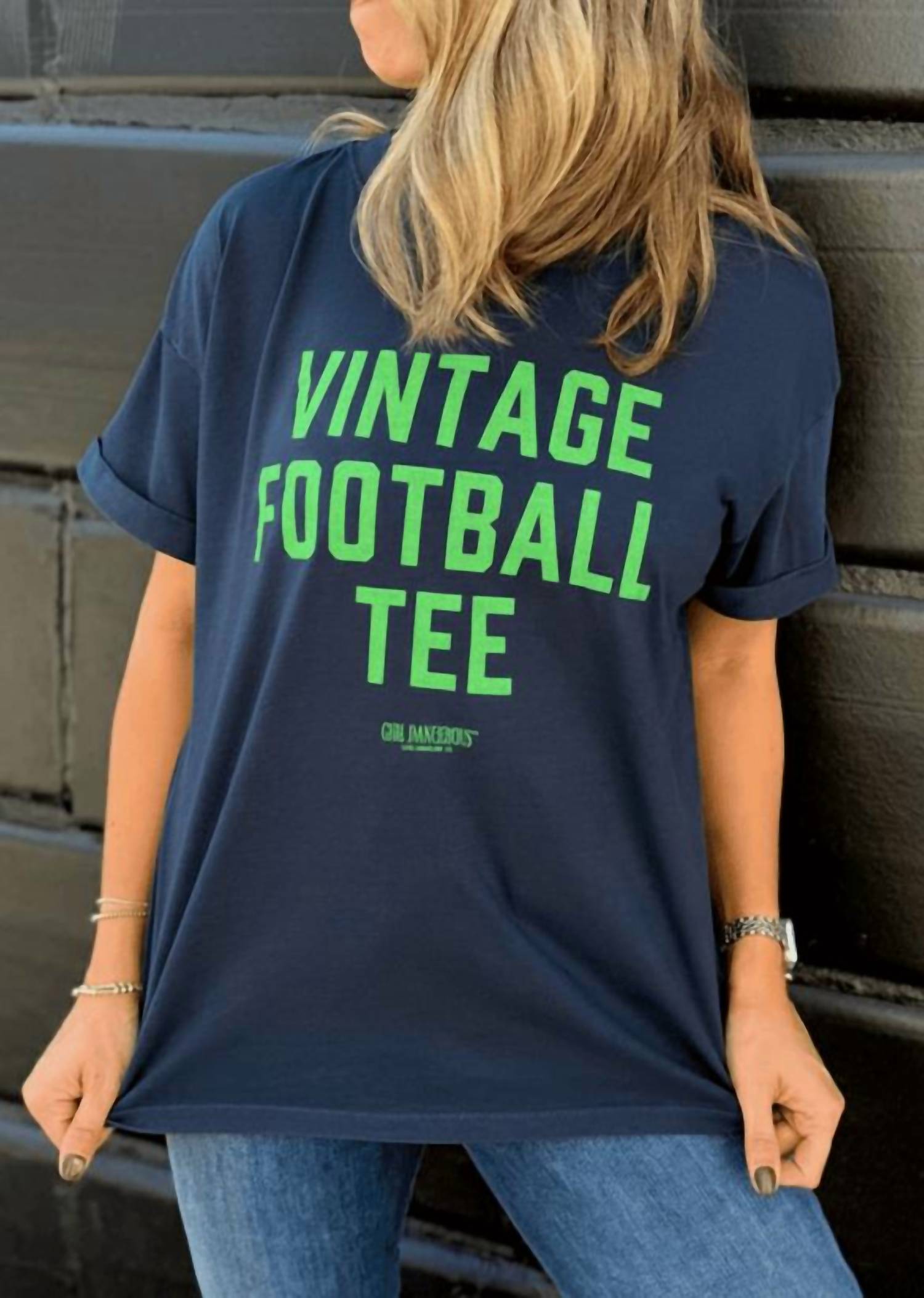 Girl Dangerous - Vintage Football Tee