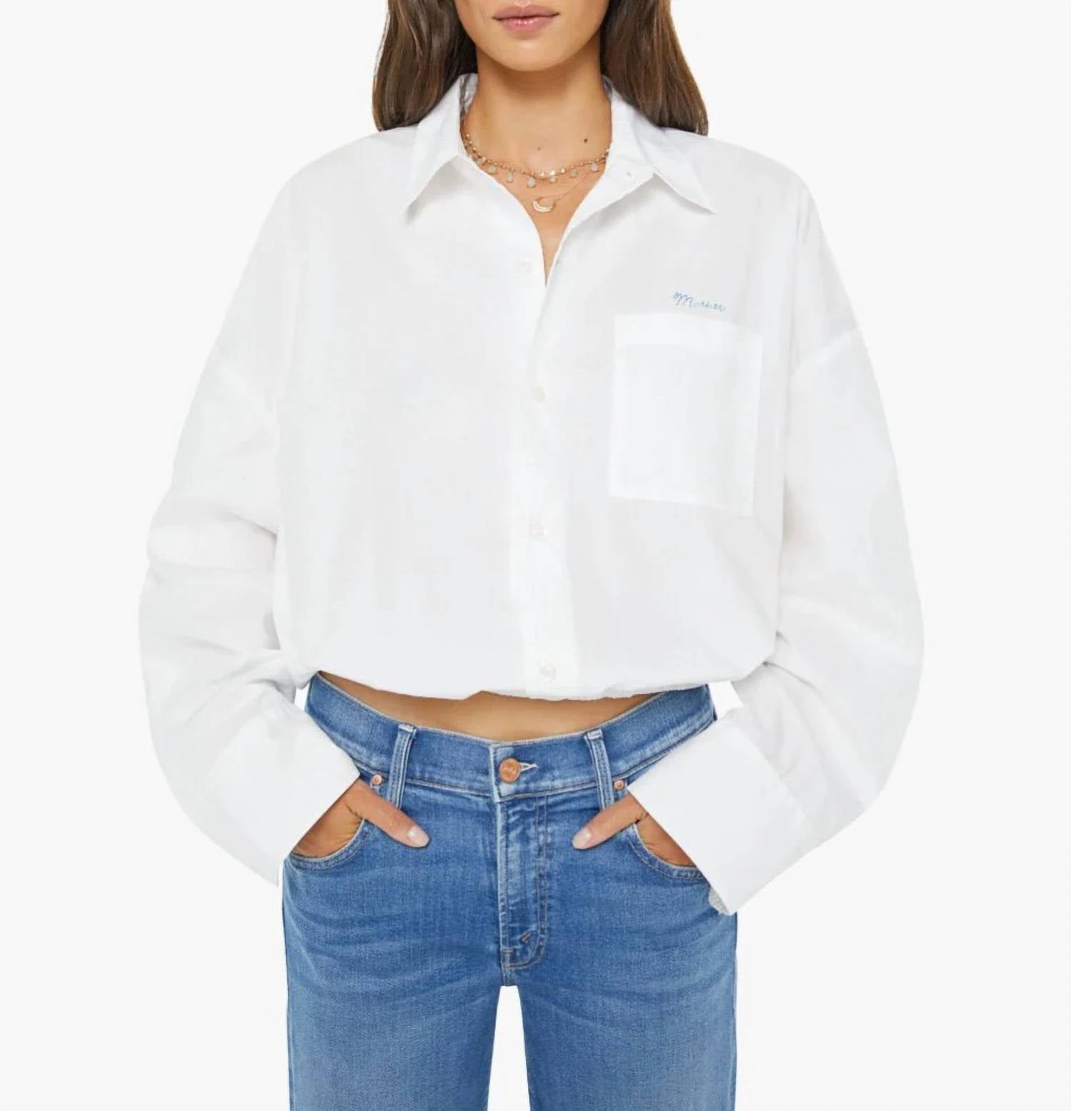 Mother - Scrunchie Frenchie Top