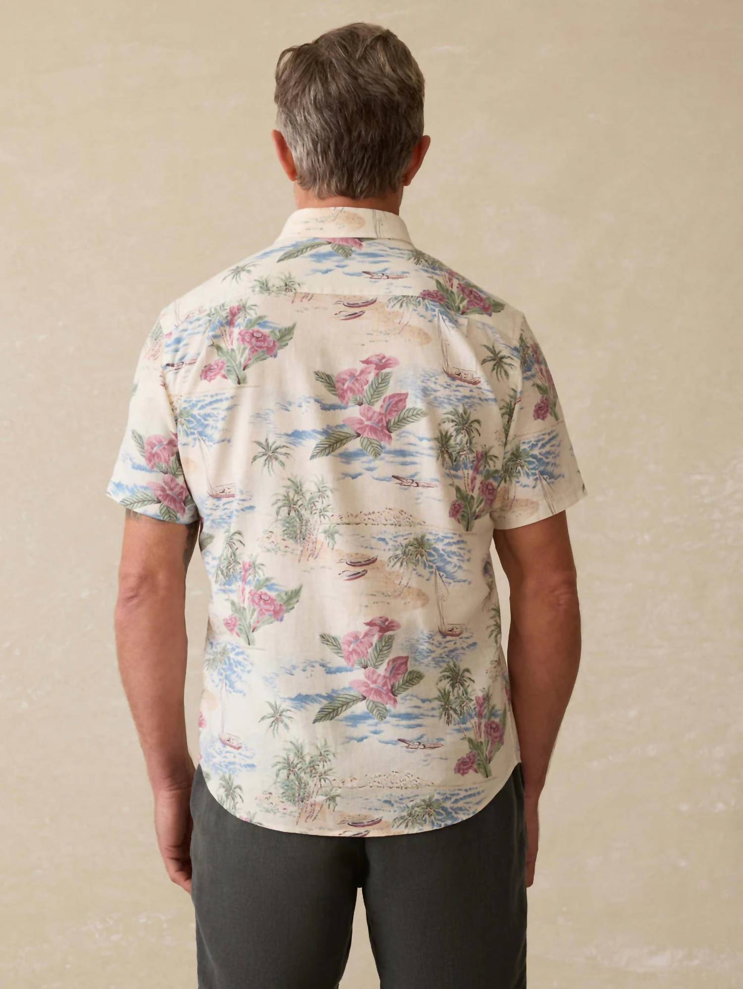 Faherty - Short-sleeve Breeze Shirt