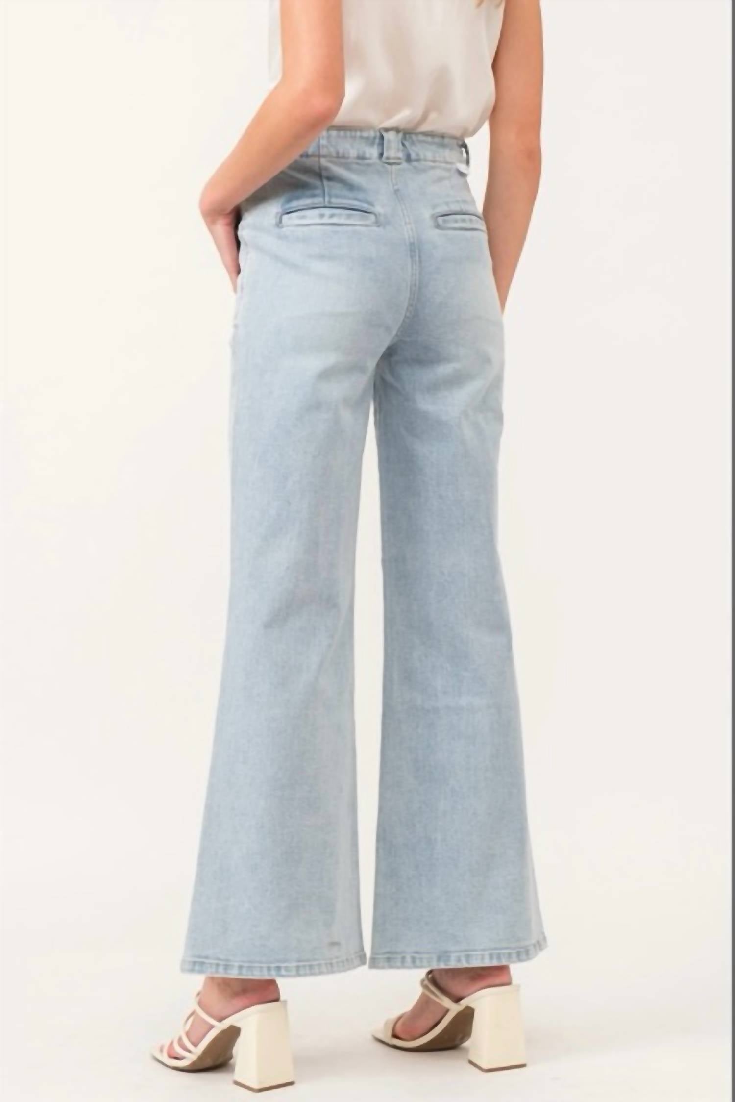 Dear John Denim - Fiona Super High Rise Wide Leg Jeans