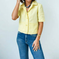 Heart Of Pine - Lemon Drop Denim Jacket