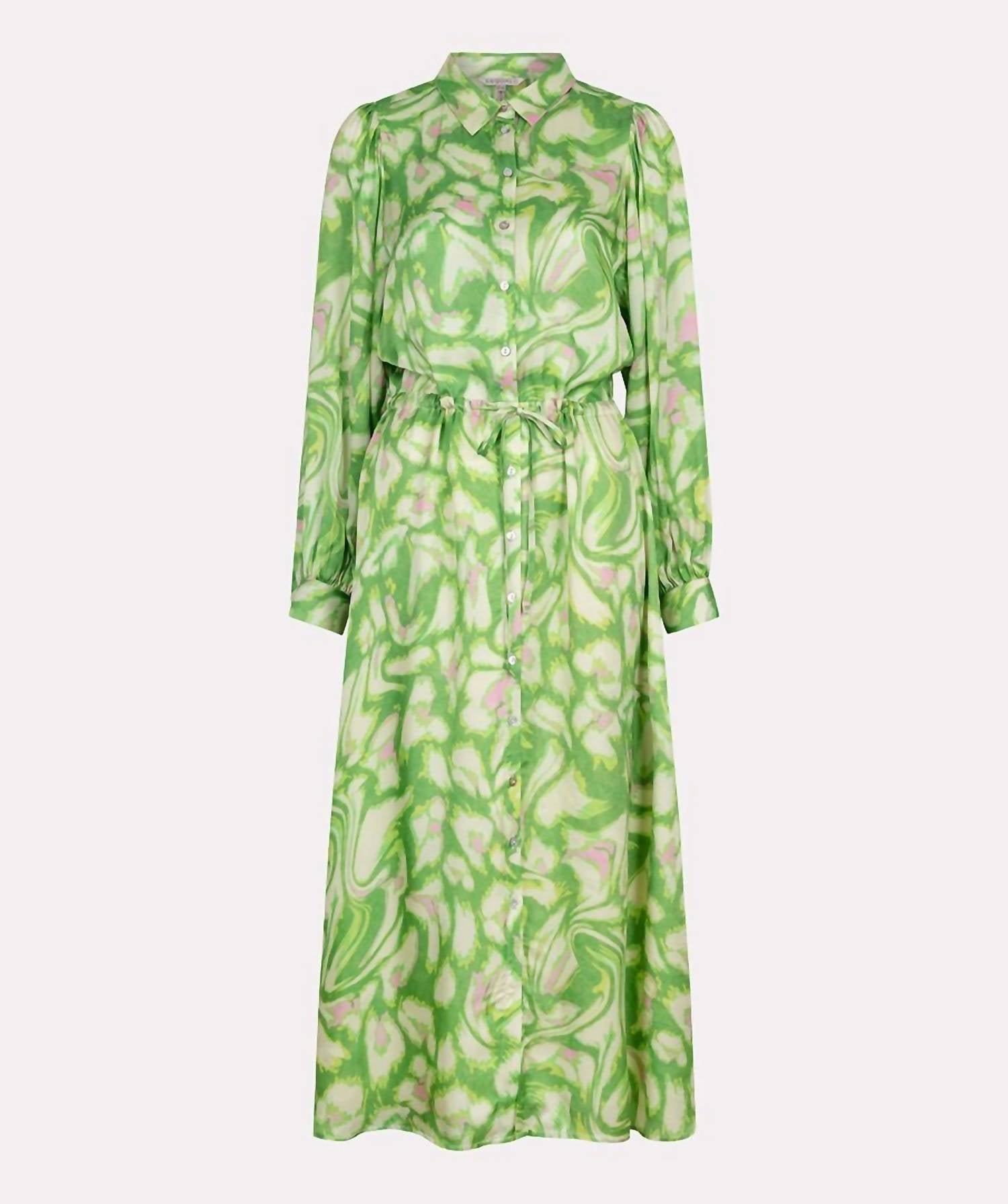 Esqualo - Long Floral Treasure Dress