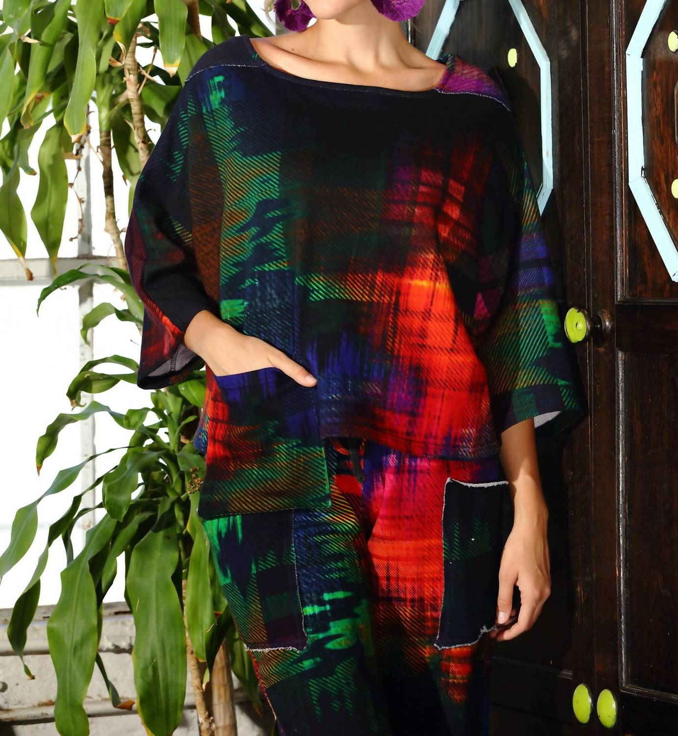 Kikisol - Searenity French Terry Maysa Top With Pocket