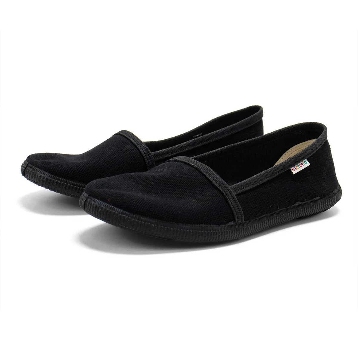Victoria - Women's Slip On Cotton Flat Shoes
