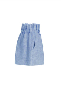 BONDI BORN Women's Universal Short in denim - women's shorts - alternate view