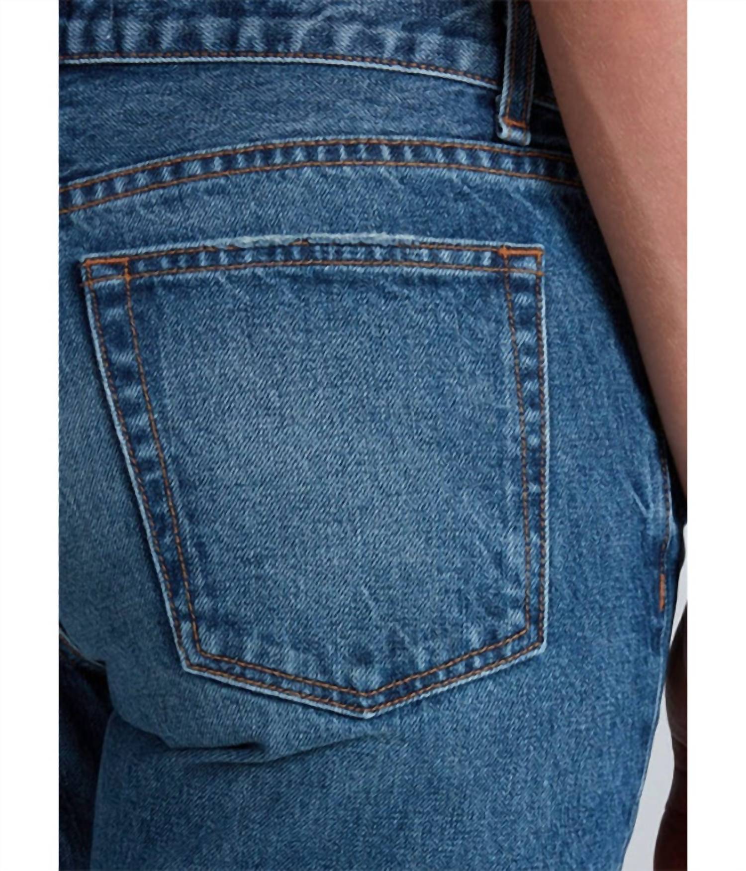 Askk Ny - Low Rise Straight Jean