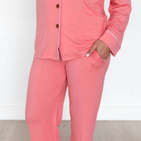 Laree + Co. - Lillian's Garden Swans Bamboo Luxe Lounge Set