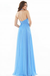 Colors Dress - Chiffon Halter Gown