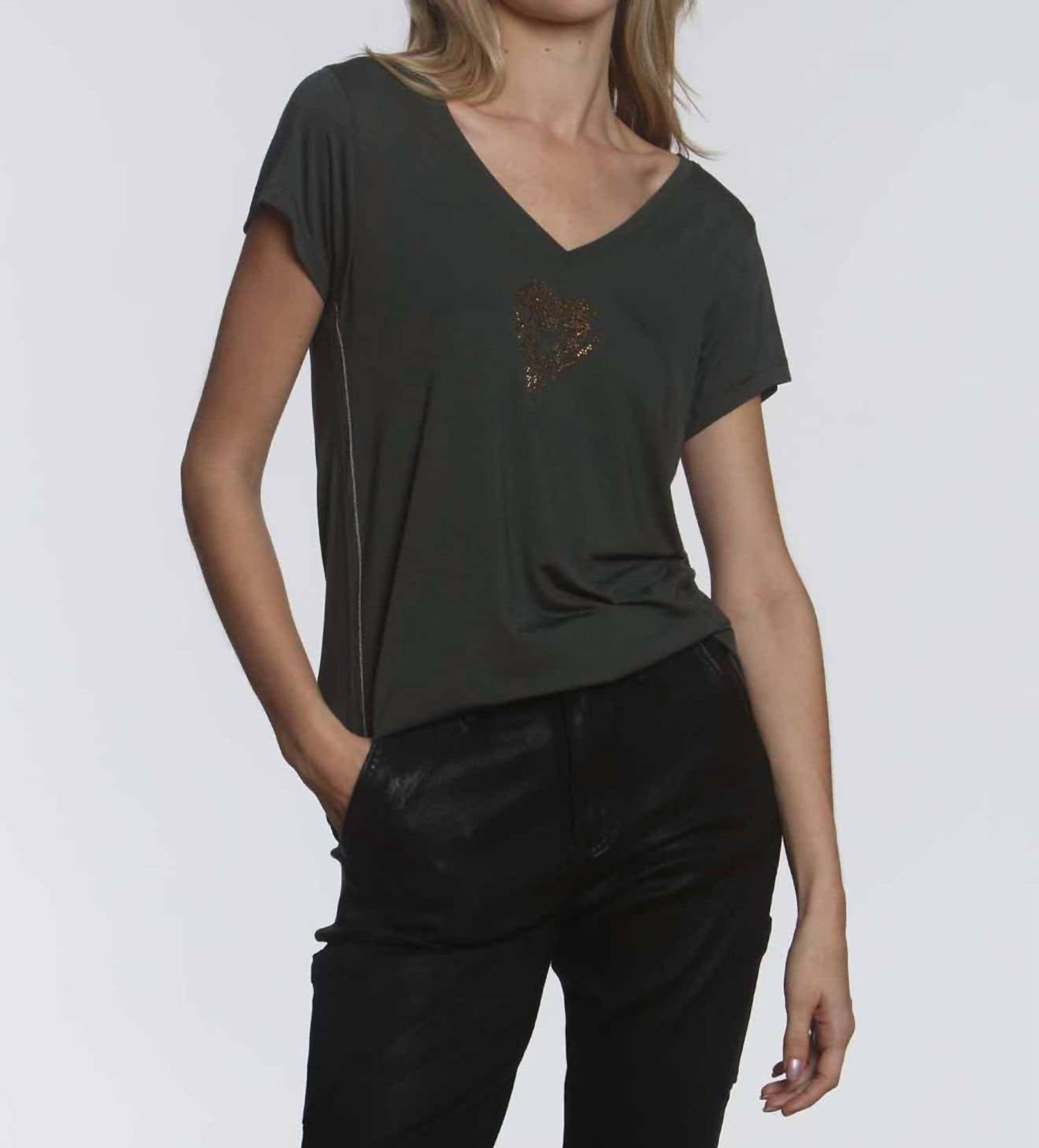Label+Thread - Graphic Harper V-neck Tee