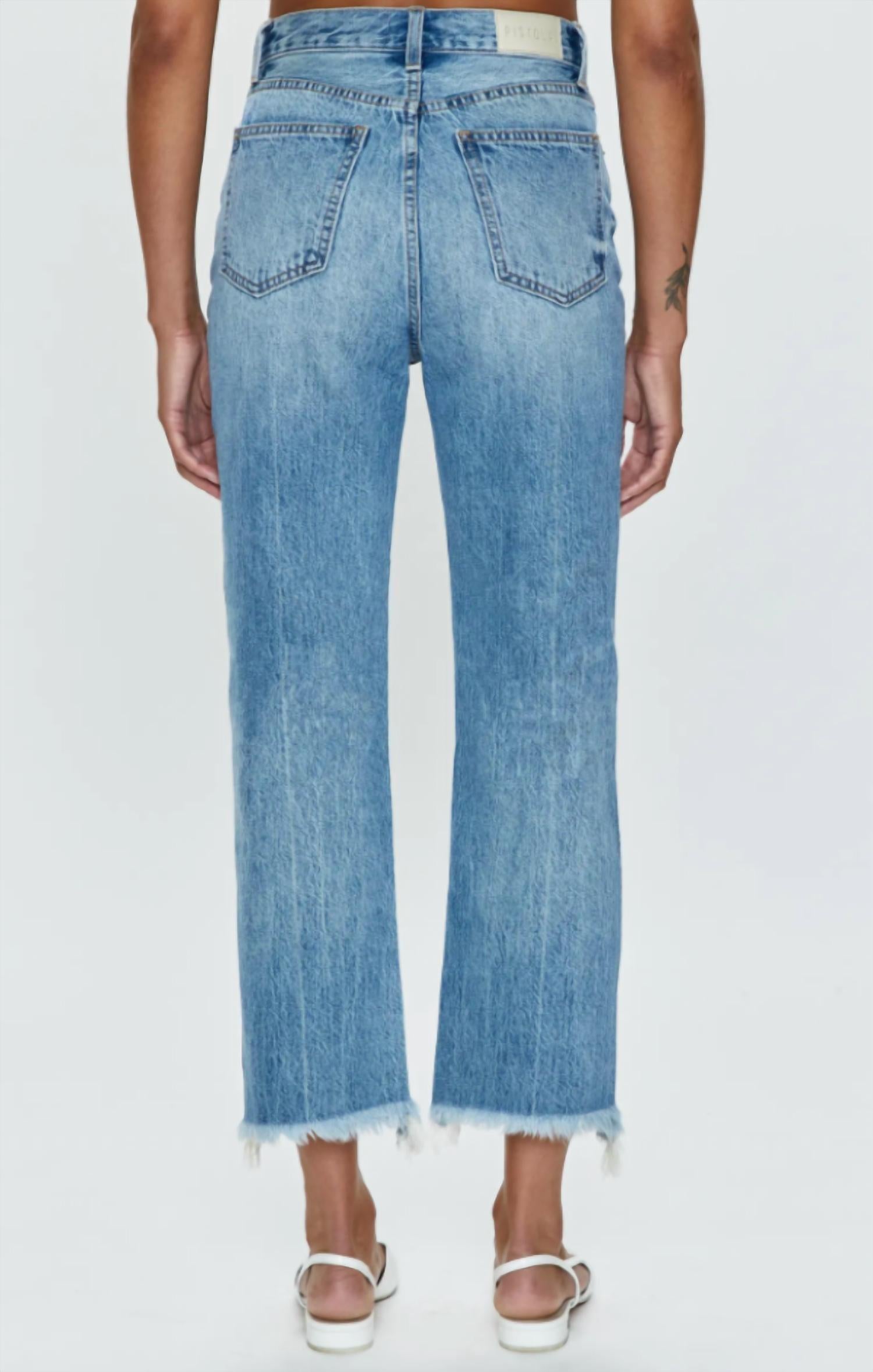 Pistola - Cassie Crop Super High Rise Jean