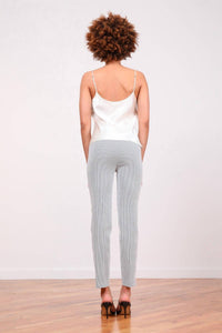 PARS SEERSUCKER STRIPE FULL-LENGTH DRESS PANT