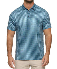 Flags & Anthem - Fridley Agave Print Performance Polo Shirt