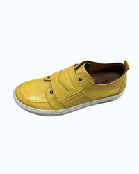 bueno Women's Relax Slip-on Sneakers in yellow - women's sneaker - detail view