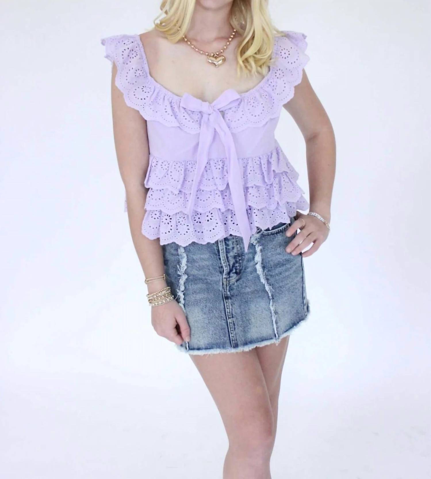 Mable - Jenny Fields Ruffle Top