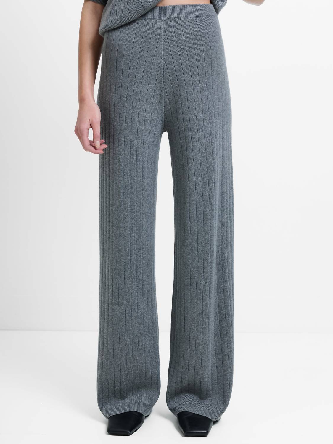 French Connection - Javier Knit Wide Leg Pant