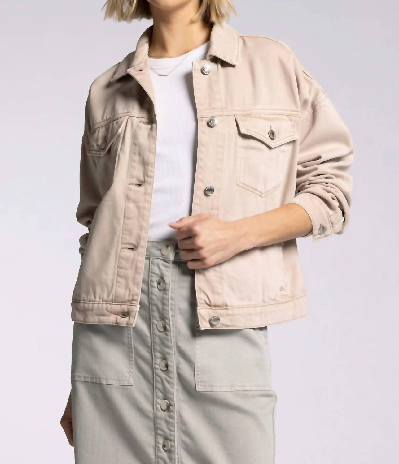 Thread & Supply - Magnolia Relaxed Drop Shoulders Jacket