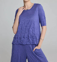 Luukaa - Flira Wrinkled Jersey Top