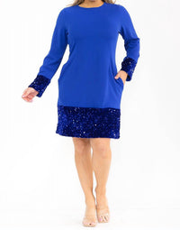 Karen T Design - Mini Dress With Sequin Details