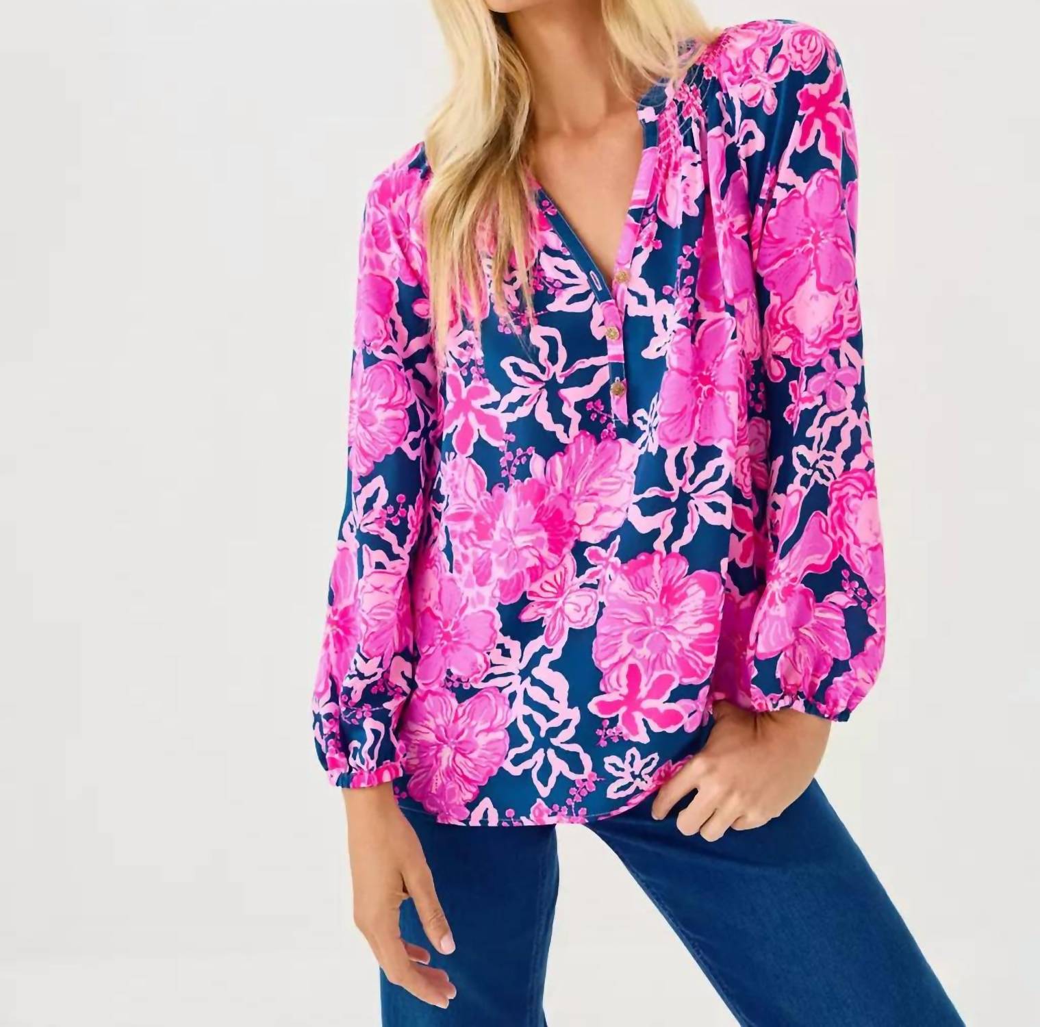 Lilly Pulitzer - Elsa Silk Top