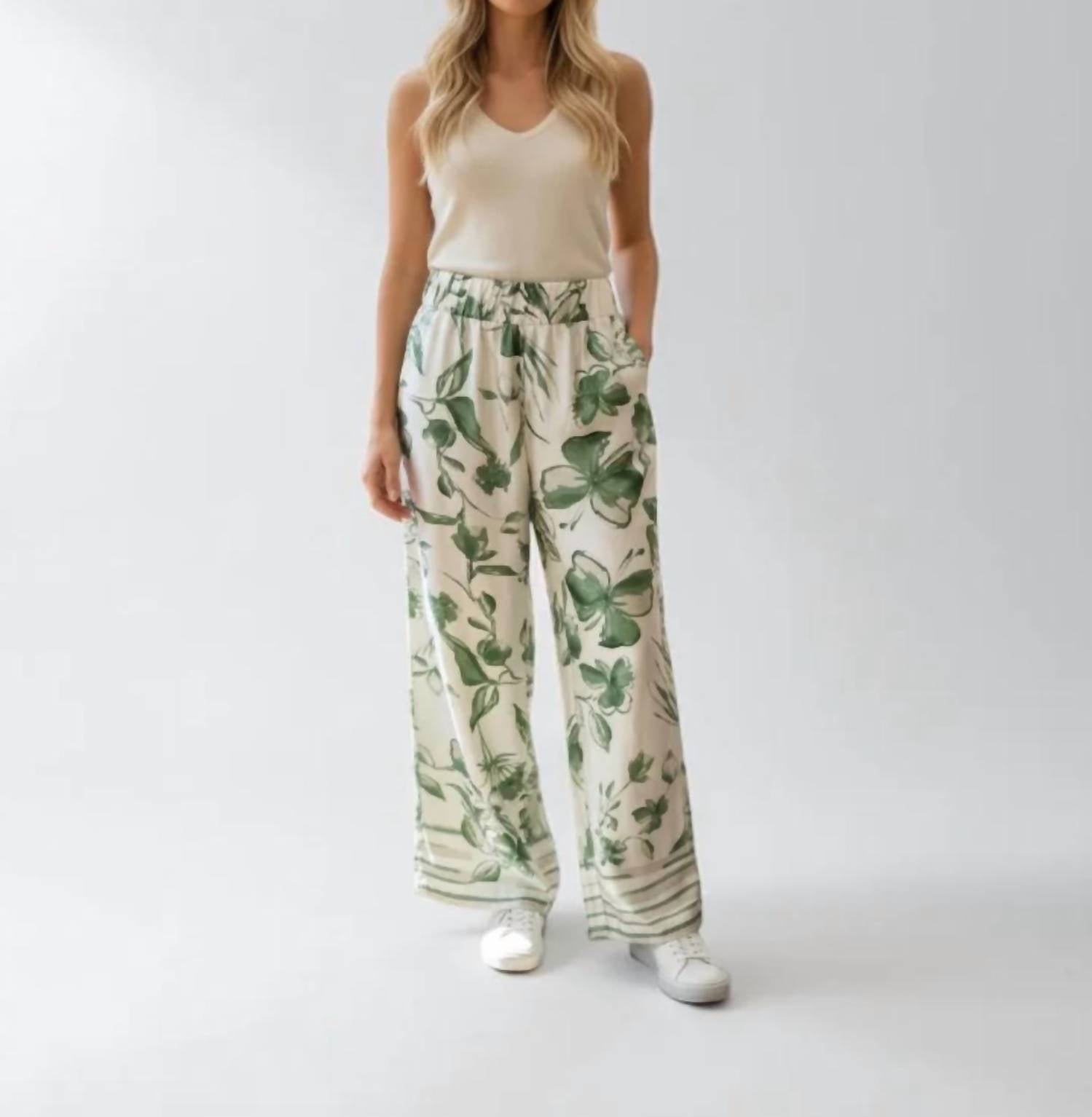 Glam - Wide Leg Pull On Pants