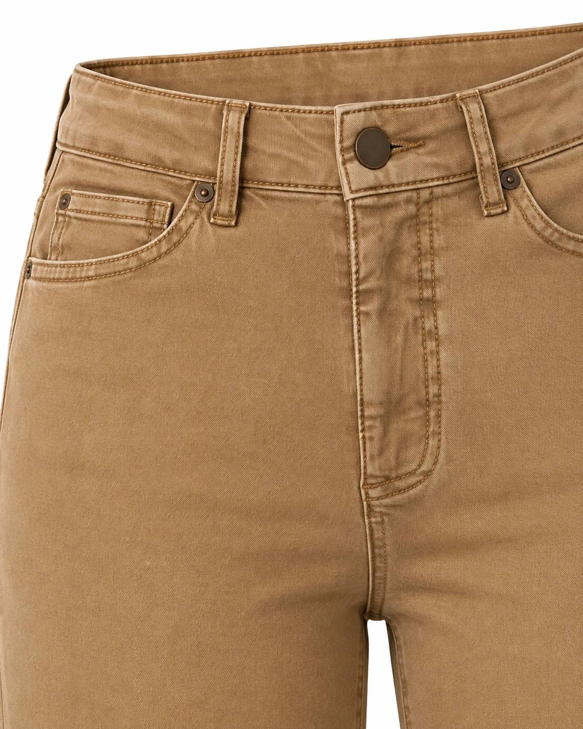 Mb By Tribal - Utility Wide-Leg Stretch Twill Pants