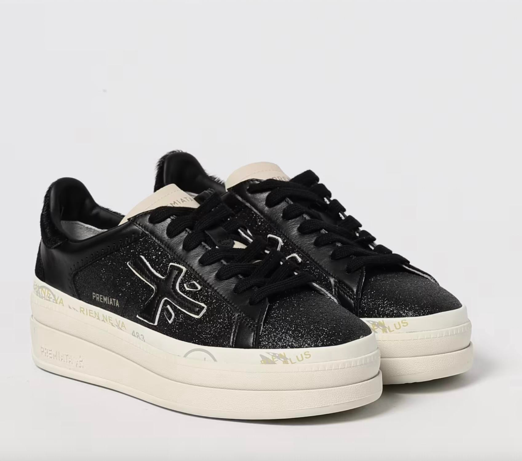 Premiata - Women's Claudia Glitter Platform Sneaker