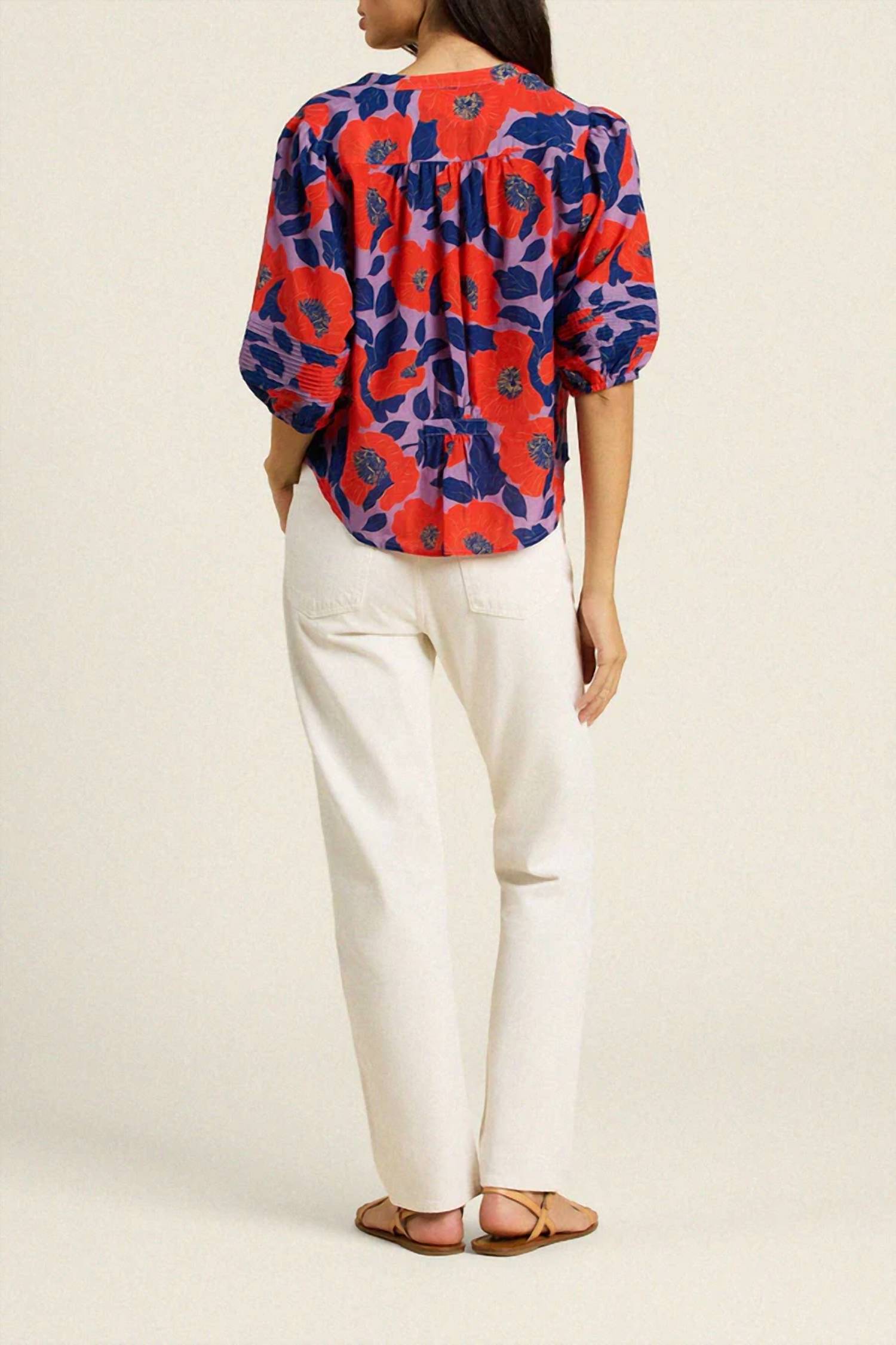 Trovata - Loren Button Front Blouse