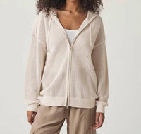 Splendid - Nala Zip Up Sweater Hoodie