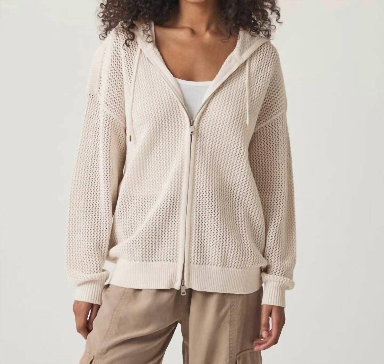 Splendid - Nala Zip Up Sweater Hoodie