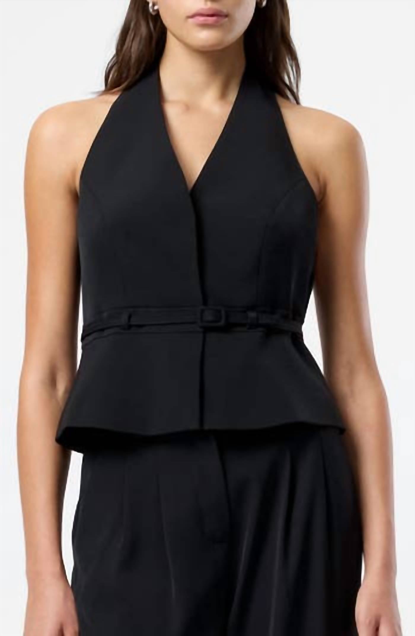 French Connection - Harry Suiting Halter Top